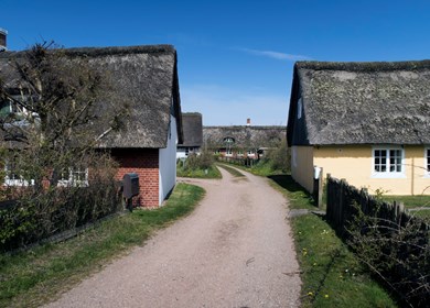 Alte Straße auf Fanoe Island